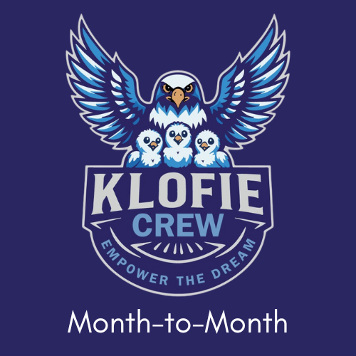 Klofie Crew Month-to-Month Membership